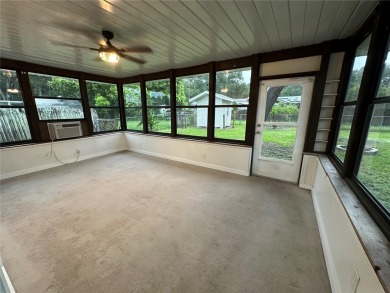 Move in ready! Remodeled just a few years ago. Two bedrooms with on Zephyrhills Municipal Golf Course in Florida - for sale on GolfHomes.com, golf home, golf lot