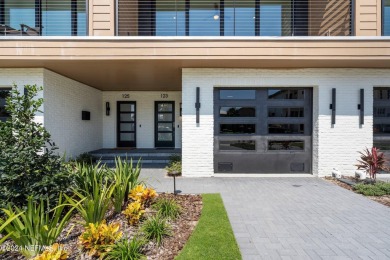 Stunning 3-story oceanview townhome, just one block from the on Jacksonville Beach Golf Course in Florida - for sale on GolfHomes.com, golf home, golf lot