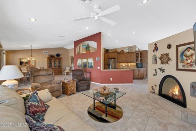 Beautifully Upgraded Topaz with Gorgeous Mountain Views! Great on Saddlebrooke Golf Course in Arizona - for sale on GolfHomes.com, golf home, golf lot