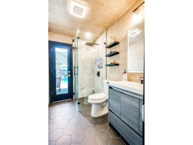 Spectacular, renovated luxury home is nicely tucked away on a on Timarron Country Club in Texas - for sale on GolfHomes.com, golf home, golf lot