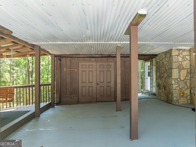 Come home to this impeccably maintained 3 BR/3 BA mountain cabin on White Path Golf Club in Georgia - for sale on GolfHomes.com, golf home, golf lot