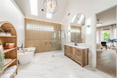 Spectacular, renovated luxury home is nicely tucked away on a on Timarron Country Club in Texas - for sale on GolfHomes.com, golf home, golf lot