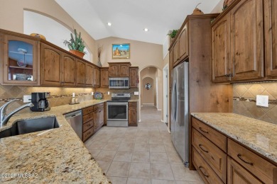 Beautifully Upgraded Topaz with Gorgeous Mountain Views! Great on Saddlebrooke Golf Course in Arizona - for sale on GolfHomes.com, golf home, golf lot