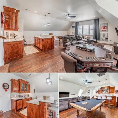 Spectacular, renovated luxury home is nicely tucked away on a on Timarron Country Club in Texas - for sale on GolfHomes.com, golf home, golf lot
