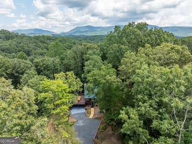 Come home to this impeccably maintained 3 BR/3 BA mountain cabin on White Path Golf Club in Georgia - for sale on GolfHomes.com, golf home, golf lot