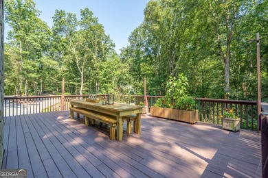 Come home to this impeccably maintained 3 BR/3 BA mountain cabin on White Path Golf Club in Georgia - for sale on GolfHomes.com, golf home, golf lot