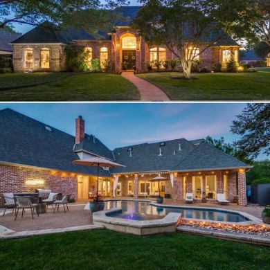 Spectacular, renovated luxury home is nicely tucked away on a on Timarron Country Club in Texas - for sale on GolfHomes.com, golf home, golf lot