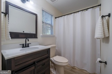 Come home to this impeccably maintained 3 BR/3 BA mountain cabin on White Path Golf Club in Georgia - for sale on GolfHomes.com, golf home, golf lot