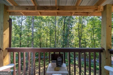 Come home to this impeccably maintained 3 BR/3 BA mountain cabin on White Path Golf Club in Georgia - for sale on GolfHomes.com, golf home, golf lot