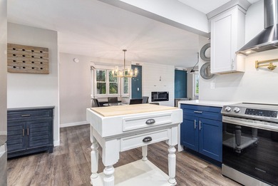 Discover the perfect blend of modern updates and mountain living on Bent Tree Golf Course in Georgia - for sale on GolfHomes.com, golf home, golf lot