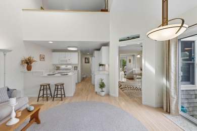 Popular D model townhome overlooking the 1st tee and fairway in on  in Massachusetts - for sale on GolfHomes.com, golf home, golf lot