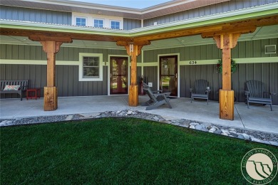 Architecturally distinct & custom top to bottom, this on Red Lodge Golf Club in Montana - for sale on GolfHomes.com, golf home, golf lot