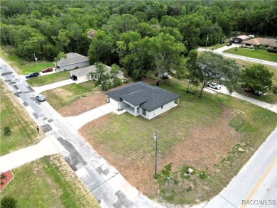 HUGE CORNER LOT, BRAND-NEW CONSTRUCTION, MOVE-IN READY! Discover on Citrus Springs Country Club in Florida - for sale on GolfHomes.com, golf home, golf lot