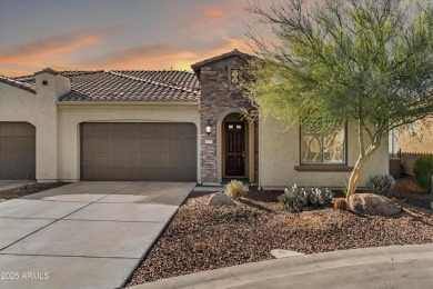 Experience luxury living in this impeccable 2-bedroom PLUS DEN on Tuscany Falls At Pebble Creek in Arizona - for sale on GolfHomes.com, golf home, golf lot