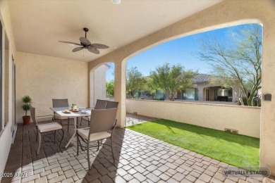 Experience luxury living in this impeccable 2-bedroom PLUS DEN on Tuscany Falls At Pebble Creek in Arizona - for sale on GolfHomes.com, golf home, golf lot