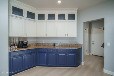 Nestled in the exclusive gated community of Desert Springs at on Apache Wells Country Club in Arizona - for sale on GolfHomes.com, golf home, golf lot