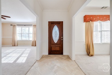 This all brick, one-story home on the 2nd hole of the golf on Southbridge Golf Club in Georgia - for sale on GolfHomes.com, golf home, golf lot