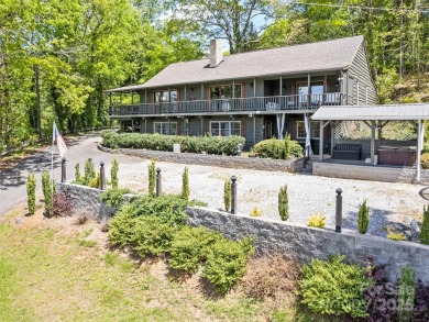 Welcome to 62 Cosmic Lane--your mountain haven in beautiful on Waynesville Country Club Inn in North Carolina - for sale on GolfHomes.com, golf home, golf lot