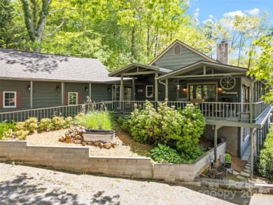 Welcome to 62 Cosmic Lane--your mountain haven in beautiful on Waynesville Country Club Inn in North Carolina - for sale on GolfHomes.com, golf home, golf lot