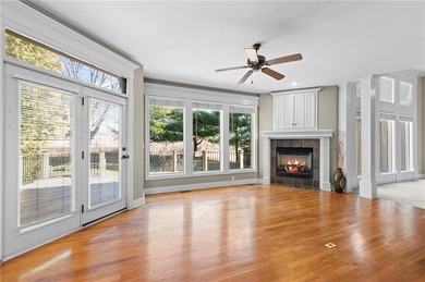 Custom Reverse 1.5 Story home situated perfectly on a private on Tiffany Greens Golf Club in Missouri - for sale on GolfHomes.com, golf home, golf lot