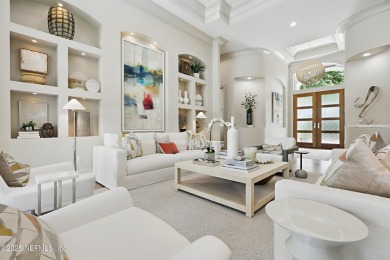 Tucked beneath a canopy of majestic oaks on a quiet double on Plantation at Ponte Vedra in Florida - for sale on GolfHomes.com, golf home, golf lot