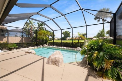 Immaculate and well-maintained 3-bedroom 2.5 bath plus den pool on Quail Village Golf Course in Florida - for sale on GolfHomes.com, golf home, golf lot