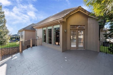 Custom Reverse 1.5 Story home situated perfectly on a private on Tiffany Greens Golf Club in Missouri - for sale on GolfHomes.com, golf home, golf lot