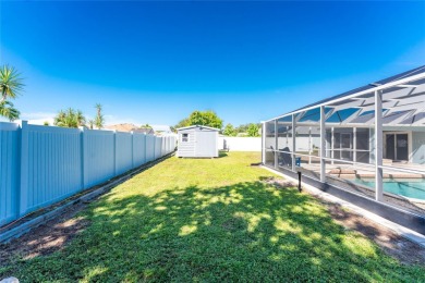 Welcome to this beautifully updated 3-bed, 2-bath pool home with on Duffys Golf Center in Florida - for sale on GolfHomes.com, golf home, golf lot