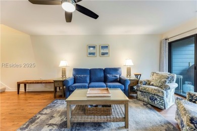 Freshly painted with new LVP and brand-new carpet in June 2023 on Palmetto Dunes Golf Course and Resort in South Carolina - for sale on GolfHomes.com, golf home, golf lot