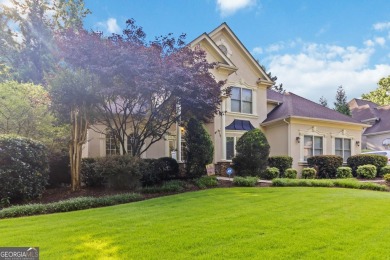 Welcome to 3243 Chipping Wood Drive-an elegant 4-bedroom, 4 on Alpharetta Athletic Club East in Georgia - for sale on GolfHomes.com, golf home, golf lot