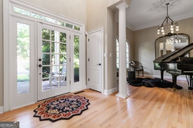 Welcome to 3243 Chipping Wood Drive-an elegant 4-bedroom, 4 on Alpharetta Athletic Club East in Georgia - for sale on GolfHomes.com, golf home, golf lot
