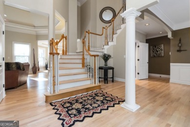 Welcome to 3243 Chipping Wood Drive-an elegant 4-bedroom, 4 on Alpharetta Athletic Club East in Georgia - for sale on GolfHomes.com, golf home, golf lot