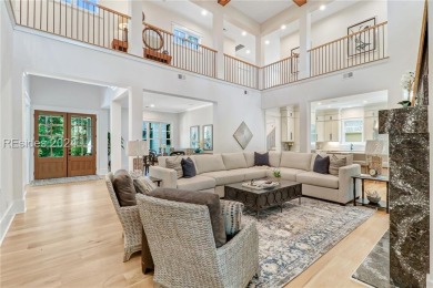 Brand new, just completed, fabulous 4 br, 4.5 ba masterpiece on Long Cove Club in South Carolina - for sale on GolfHomes.com, golf home, golf lot