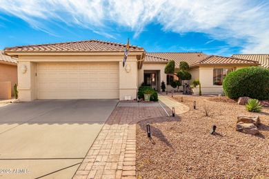 Timeless, BRICK PAVED DRIVEWAY leads you to this LOVELY, move-in on Oakwood Golf Club  in Arizona - for sale on GolfHomes.com, golf home, golf lot