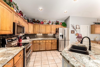 Timeless, BRICK PAVED DRIVEWAY leads you to this LOVELY, move-in on Oakwood Golf Club  in Arizona - for sale on GolfHomes.com, golf home, golf lot