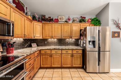Timeless, BRICK PAVED DRIVEWAY leads you to this LOVELY, move-in on Oakwood Golf Club  in Arizona - for sale on GolfHomes.com, golf home, golf lot