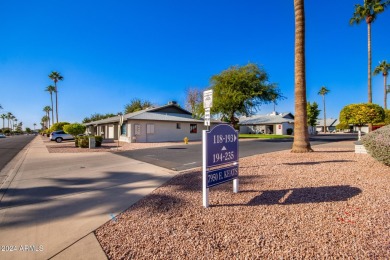 This is the perfect home to start the easy life.  With 1 bedroom on Sunland Village East Golf Course in Arizona - for sale on GolfHomes.com, golf home, golf lot