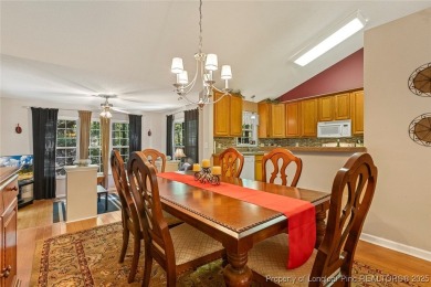 Beautiful 3-bedroom, 2-bath home with a finished bonus room over on Carolina Trace Country Club in North Carolina - for sale on GolfHomes.com, golf home, golf lot