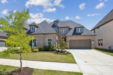 Impressive home perfect for entertaining opens to high ceilings on The Clubs at Prestonwood in Texas - for sale on GolfHomes.com, golf home, golf lot