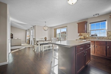 This beautiful home boasts 4 bedrooms and 3.5 baths, with a on Prairie Vista Golf Course in Illinois - for sale on GolfHomes.com, golf home, golf lot