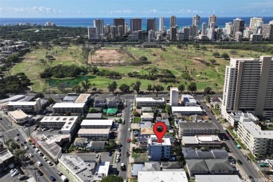 Rarely available 2BR corner-end unit with only 2 units per on Ala Wai Golf Course in Hawaii - for sale on GolfHomes.com, golf home, golf lot