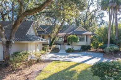 Nestled on the 17th fairway of the Atlantic Dunes Golf Course on Sea Pines Golf and Resort  in South Carolina - for sale on GolfHomes.com, golf home, golf lot