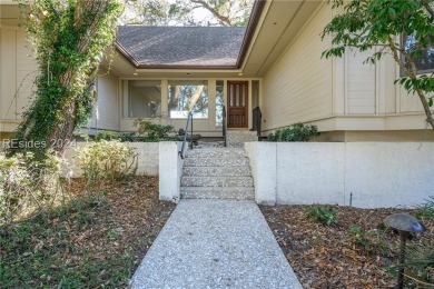 Nestled on the 17th fairway of the Atlantic Dunes Golf Course on Sea Pines Golf and Resort  in South Carolina - for sale on GolfHomes.com, golf home, golf lot