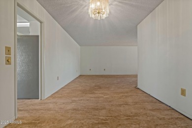 Street facing 2 bed/2 bath Patio Home in a  fantastic location on Sun City-Willow Creek / Willow Brook  in Arizona - for sale on GolfHomes.com, golf home, golf lot