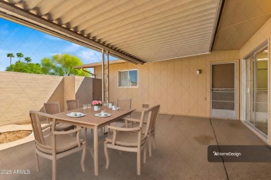 Street facing 2 bed/2 bath Patio Home in a  fantastic location on Sun City-Willow Creek / Willow Brook  in Arizona - for sale on GolfHomes.com, golf home, golf lot