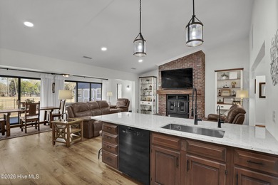 Immaculate GOLF-COURSE FRONT RANCH on the stately ''SOUTH on Belvedere Country Club in North Carolina - for sale on GolfHomes.com, golf home, golf lot