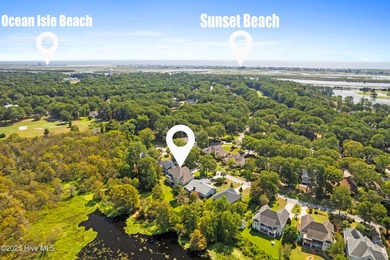 Welcome to your serene retreat in the sought-after beach town of on Oyster Bay Golf Links in North Carolina - for sale on GolfHomes.com, golf home, golf lot
