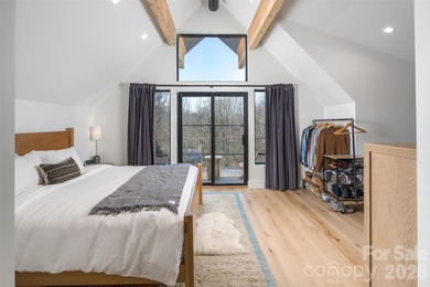 Stunning, Mountain-Modern Retreat in the Private, gated enclave on Connestee Falls Golf Club in North Carolina - for sale on GolfHomes.com, golf home, golf lot