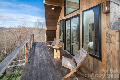Stunning, Mountain-Modern Retreat in the Private, gated enclave on Connestee Falls Golf Club in North Carolina - for sale on GolfHomes.com, golf home, golf lot