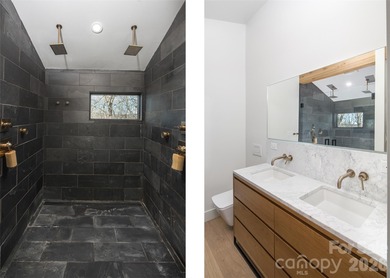 Stunning, Mountain-Modern Retreat in the Private, gated enclave on Connestee Falls Golf Club in North Carolina - for sale on GolfHomes.com, golf home, golf lot